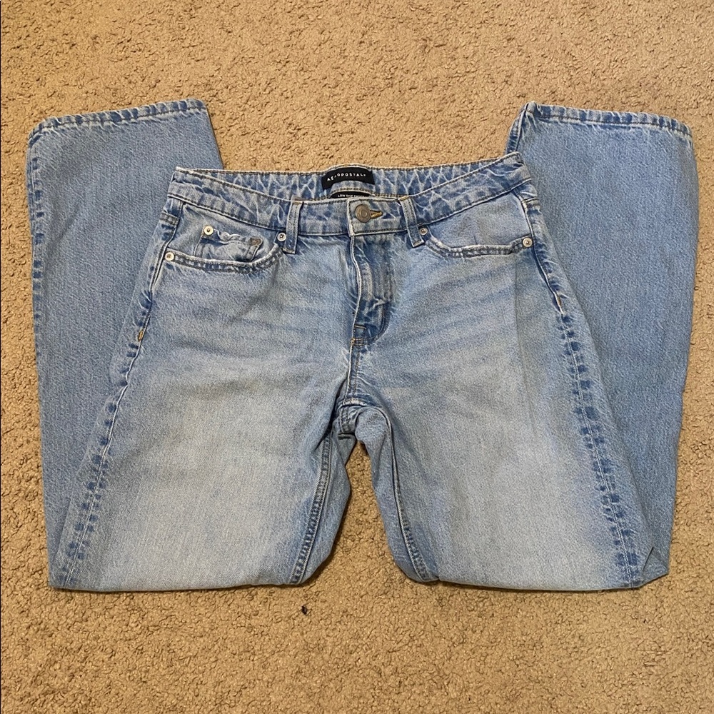 Aeropostale Low-Rise Baggy Jeans Size 6